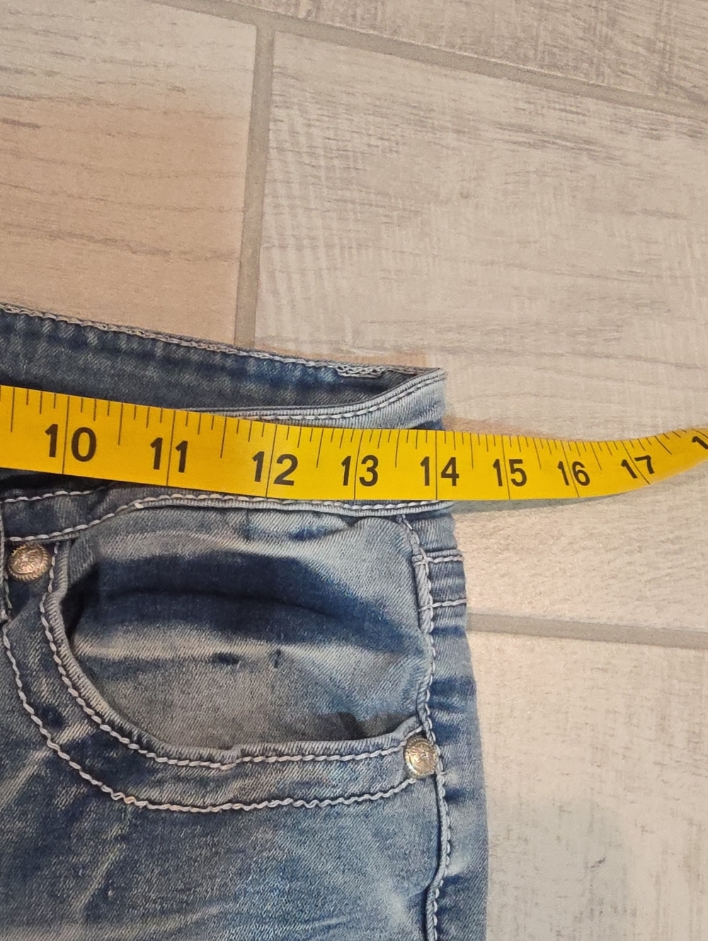 Fire & Rain Jeans Junior's Size 11 Bootleg Light Wash Stretch - Picture 4 of 10